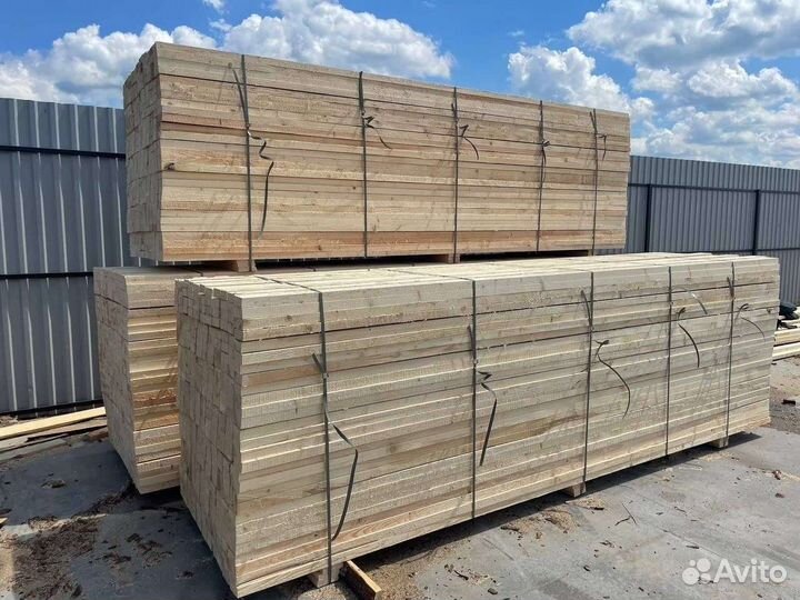 Брус обрезной 50х50 3-6M
