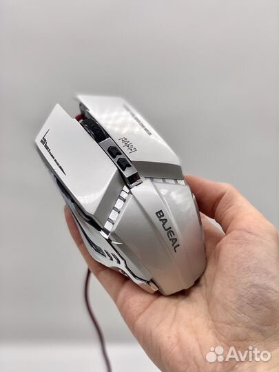 Мышь игровая с подсветкой металл