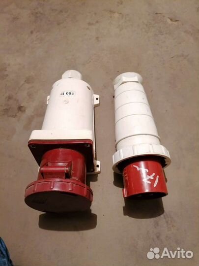 Разъёмы для кабеля 380в