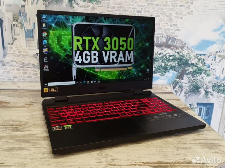 Игровой Боец Acer (144Hz/RTX3050/R5-6600/DDR5-16GB