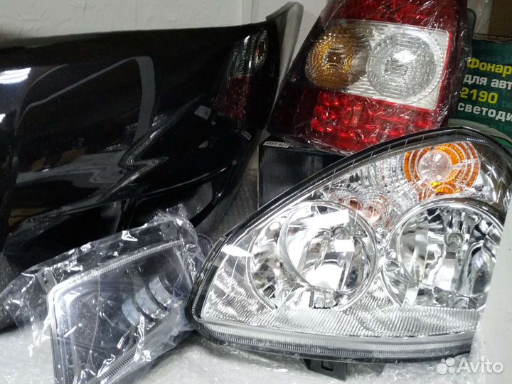 Фара оптика птф фонарь Лада Приора 2