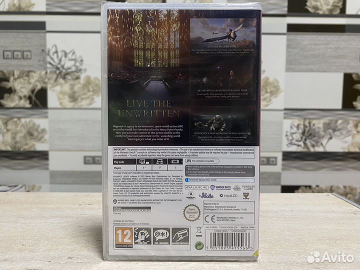 Hogwarts Legacy (Новый Картридж) Nintendo Switch