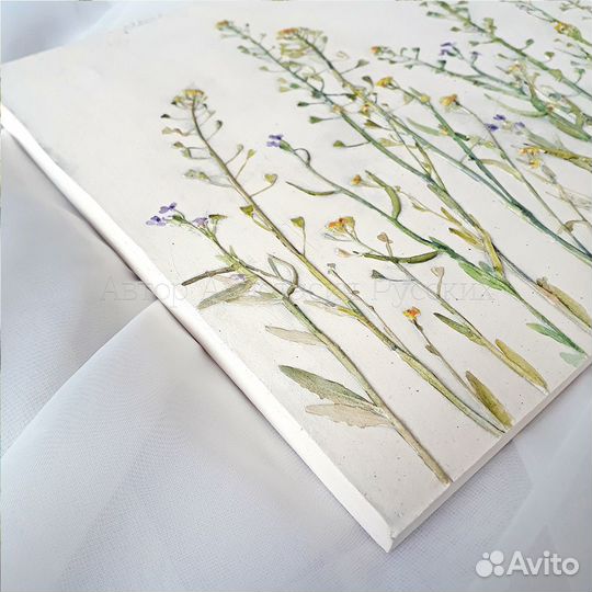 Ботанический барельеф 25 * 30.5 см