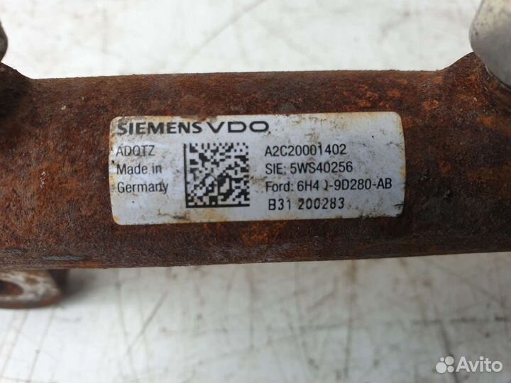 Топливная рампа Range Rover 3.6 TDV8