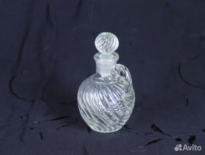 Стеклянный флакон, парфюмерный. СССР
