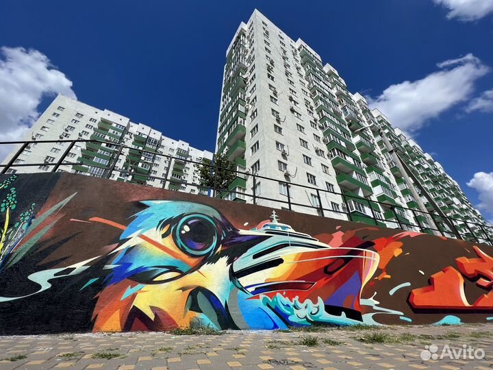 Граффити оформление в Волгограде
