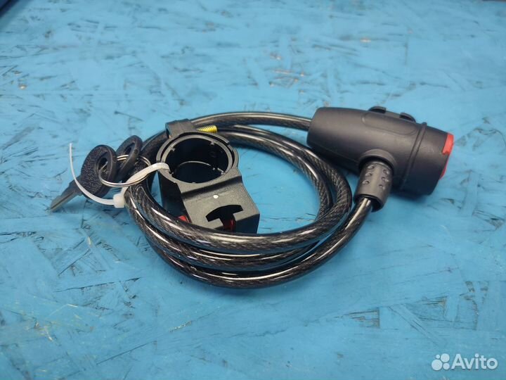 Новый замок велосипедный противоугонный на ключе