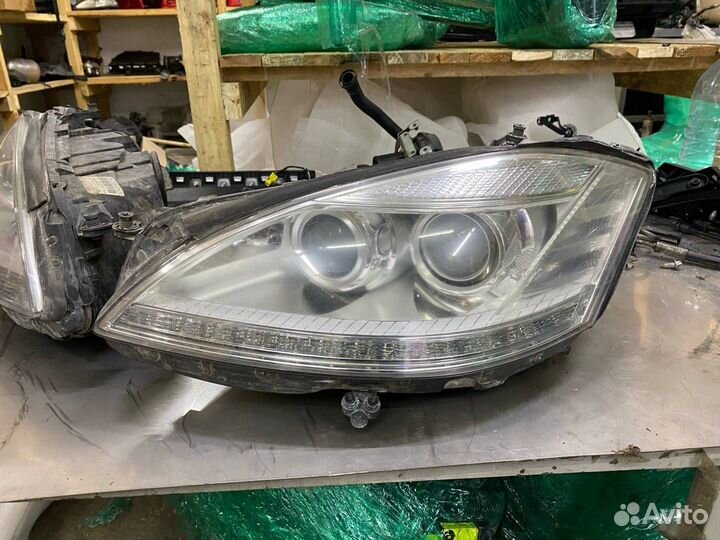 Фара передняя (комплект) Mercedes-Benz S-Класс