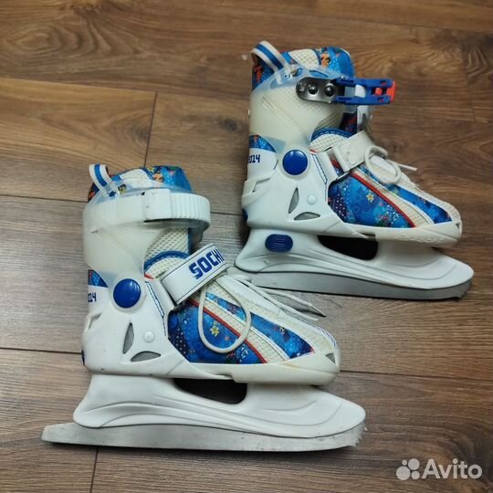 Коньки детские раздвижные 29 размер