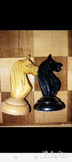 Шахматы турнирные СССР 1961 год ручная работа