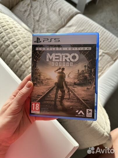 Metro exodus ps5 диск