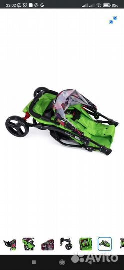 Прогулочная коляска 2 в 1 бу