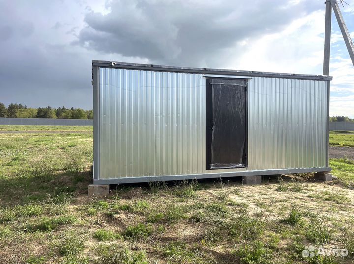 Металлическая бытовка под ключ с доставкой