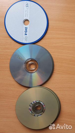 Диски DVD-RW новые
