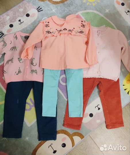 Вещи пакетом для девочки 98-104
