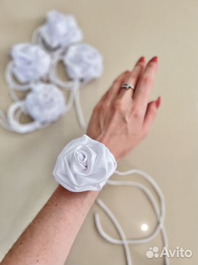 Чокеры цветок роза