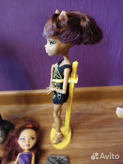 Монстр хай:Гаррот Дю Рок,Клодин Вульф,аксессуары