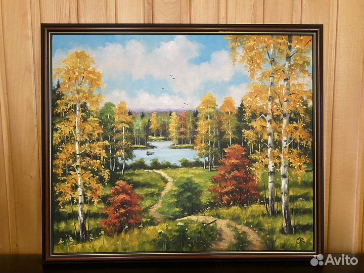 Картина маслом на холсте пейзаж