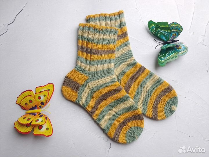 Носки вязаные ручной работы