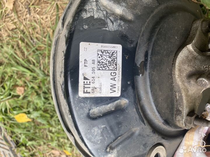 Вакуумный усилитель тормаза polo