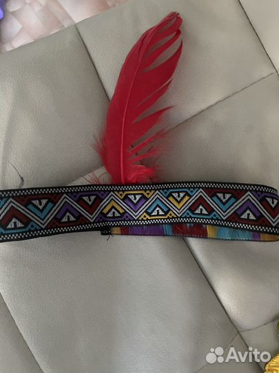 Костюм пожарного, индейца