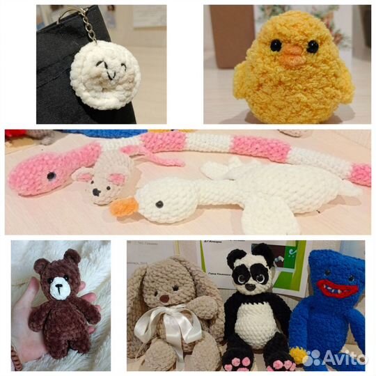 Вязаные игрушки
