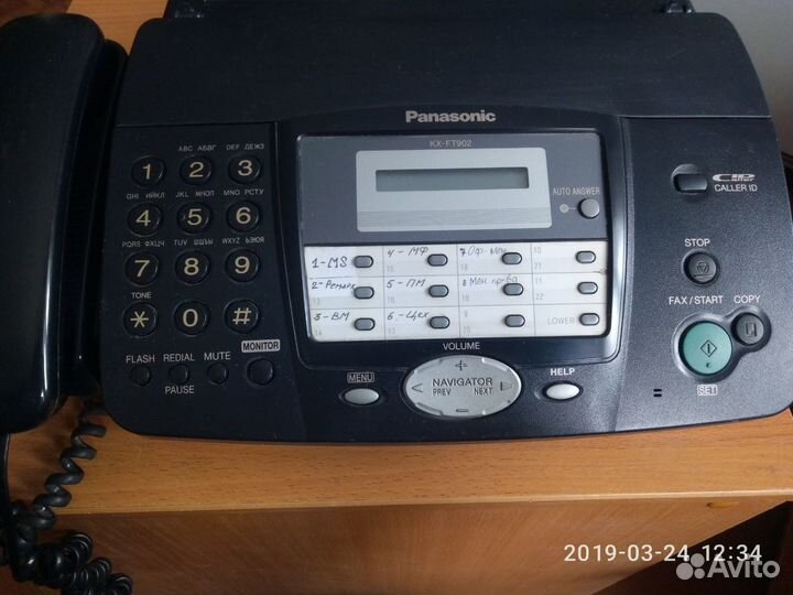 Факс Panasonic KX-FT902RU