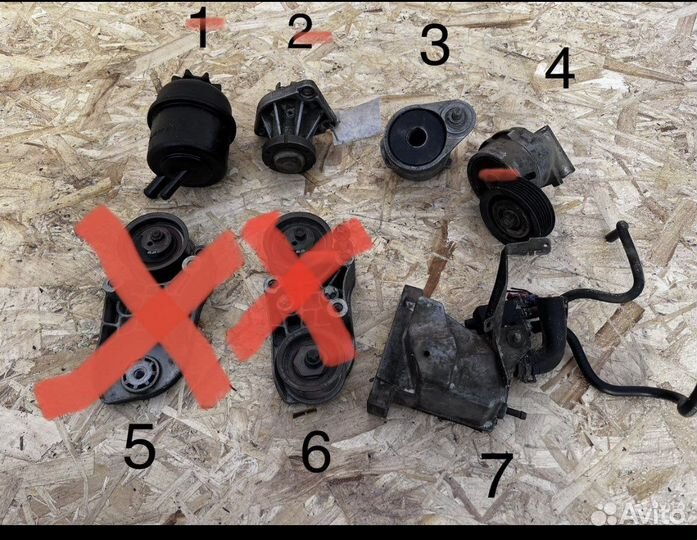 Натяжной ролик грм Opel Omega x25xe