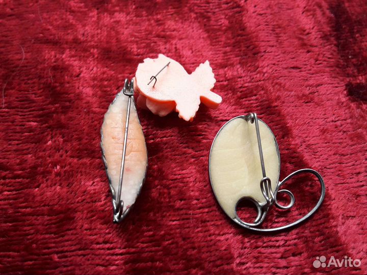 Брошки винтаж СССР