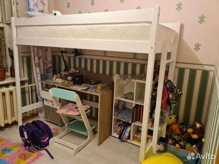 Кровать чердак