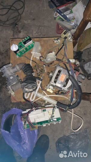 Внутренности стиральной машинки