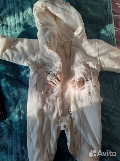 Десткий трикотажный комбинезон