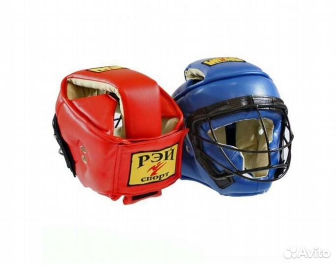 Шлем со съемной металлической маской титан-1