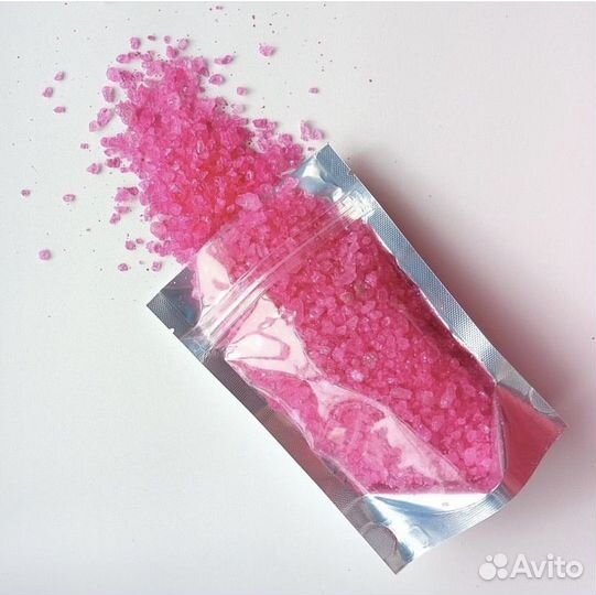 Цветная соль для ванны