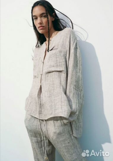 Льняной костюм