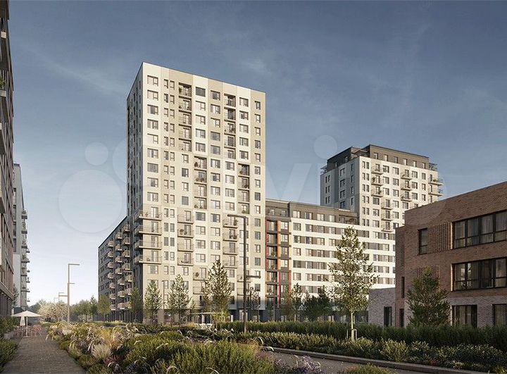 2-к. квартира, 76,1 м², 16/17 эт.