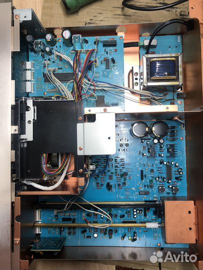 Кассетный магнитофон теак 7010 И CD-Z500