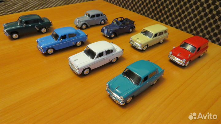 Автолегенды СССР Иж, Москвич и др