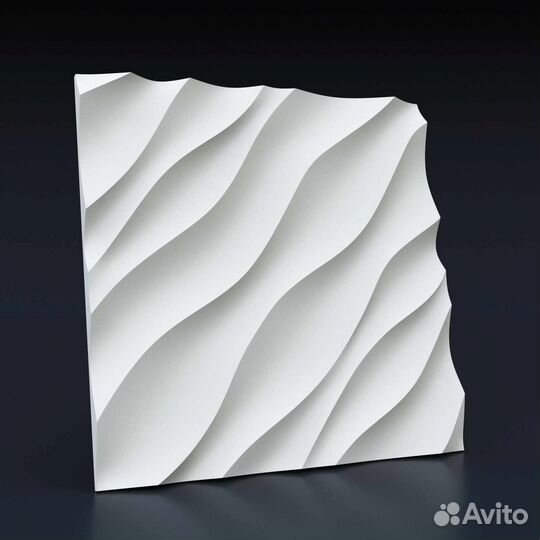 Гипсовая 3D панель 
