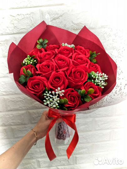 Букет из мыла