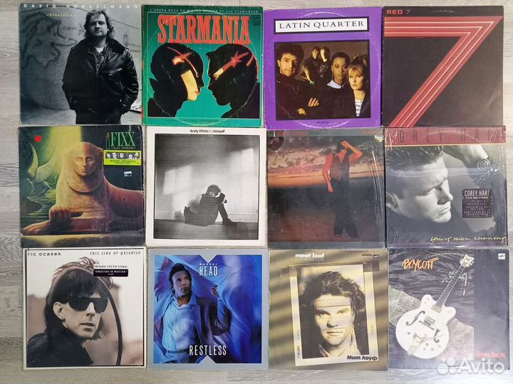 Винил Пластинки Рок Западный часть 2