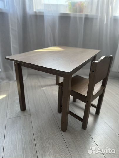 Детский Стол и стул IKEA сундвик