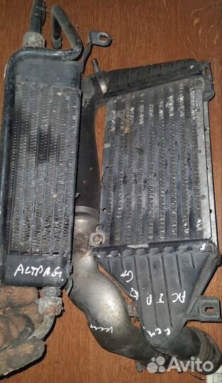 Вентилятор радиатор интеркулер Опель Астра G