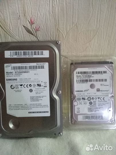 Жёсткий диск для ноутбука и компьютера