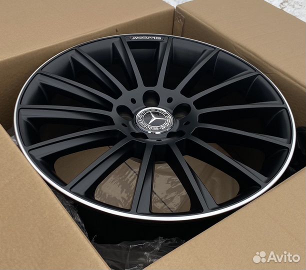 Диски amg r18 одноширокие на Mercedes W212 W213