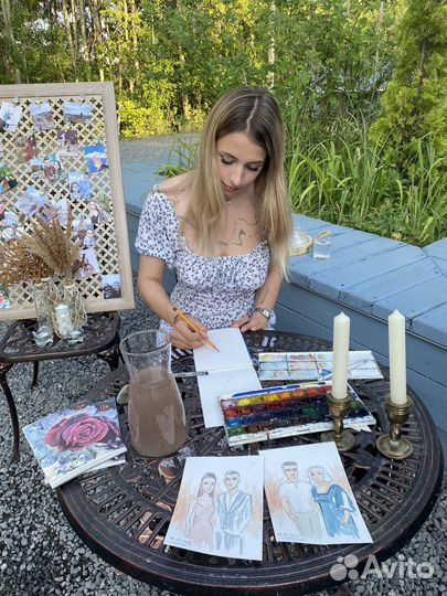 Художник на мероприятие скетч шаржи