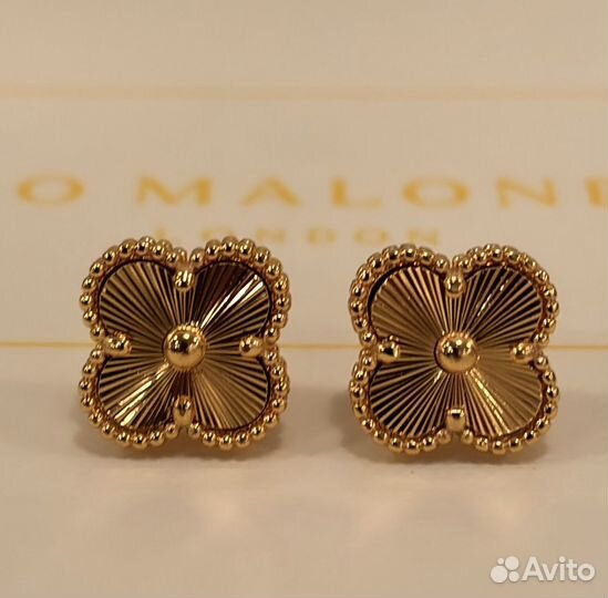 Van Cleef & Arpels серьги Vintage Alhambra