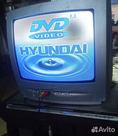 Dvd плеер+Телевизор