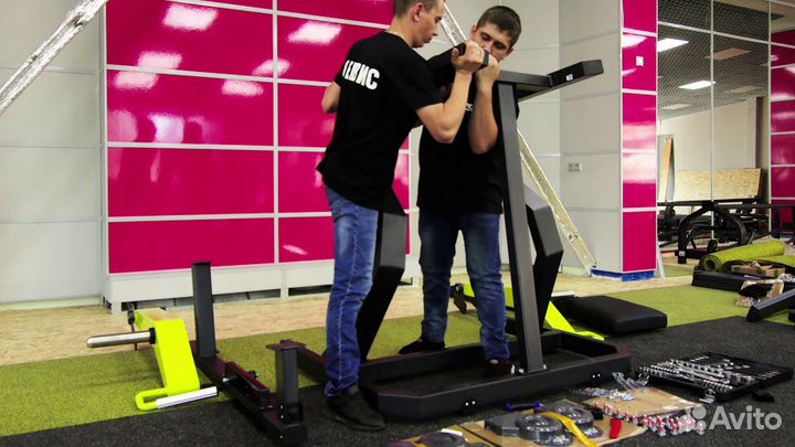 Сборка и перевозка тренажёров