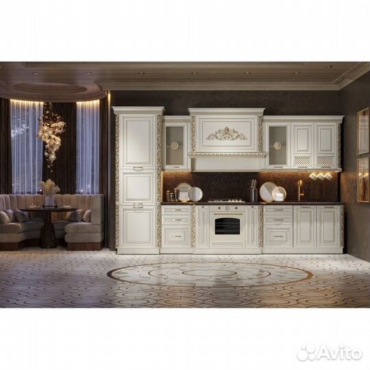 Кухня модульная Эмилия 4,15*2:26 (угловая)